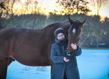 Lena-Marie Sölter mit Pferd "Ente"